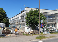 Roboty stanu surowego CEZiT - nadbudowa budynku szkoły oraz pływalnia miejska